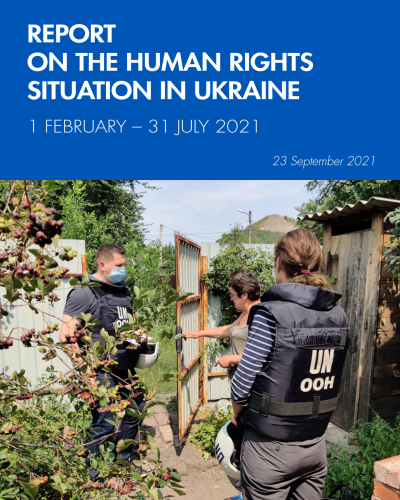 The 32nd Report By OHCHR On The Human Rights Situation In Ukraine ...